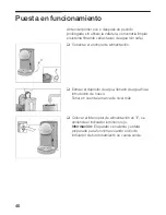 Preview for 40 page of Bosch -PUMP-EBAY - Barino Pump Driven Espresso Manual