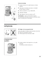 Preview for 45 page of Bosch -PUMP-EBAY - Barino Pump Driven Espresso Manual