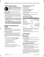 Preview for 16 page of Bosch purion 1 270 020 916 Operating Instructions Manual