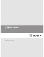 Предварительный просмотр 1 страницы Bosch PVA-4R24 Operation Manual