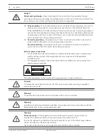 Предварительный просмотр 6 страницы Bosch PVA-4R24 Operation Manual