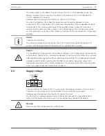 Preview for 17 page of Bosch PVA-4R24 Operation Manual