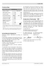 Preview for 19 page of Bosch PVS 300 AE Original Instructions Manual