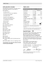 Preview for 114 page of Bosch PVS 300 AE Original Instructions Manual