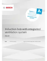 Bosch PVS8**F21E series Instruction Manual preview