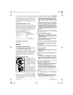 Предварительный просмотр 31 страницы Bosch PWS 1000-115 Original Instructions Manual