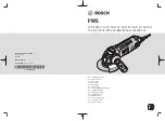 Preview for 1 page of Bosch PWS 7-115 Original Instructions Manual