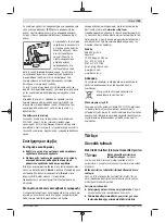 Preview for 125 page of Bosch PWS 7-115 Original Instructions Manual