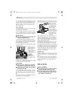 Предварительный просмотр 138 страницы Bosch PWS 700-115 Original Instructions Manual