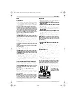 Предварительный просмотр 247 страницы Bosch PWS Professional 1900 Original Instructions Manual