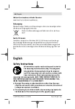 Preview for 16 page of Bosch Quigo Green Original Instructions Manual