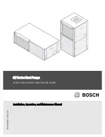 Предварительный просмотр 1 страницы Bosch QV Series Installation, Operation And Maintenance Manual