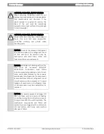 Preview for 4 page of Bosch QV Series Installation, Operation And Maintenance Manual