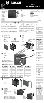 Bosch R90 Installation Manual preview