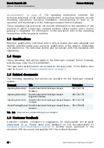 Preview for 6 page of Bosch R911172765 Operating Instructions Manual