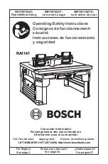 Bosch RA1141 Operating/Safety Instructions Manual preview