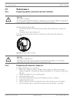 Preview for 28 page of Bosch RADION Life Safety Installation Manual