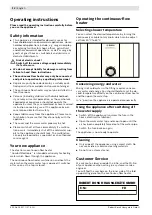 Preview for 20 page of Bosch RDE 1821415 Installation And Operating Instructions Manual