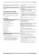 Preview for 3 page of Bosch RDH 1810 Installation And Operating Instructions Manual