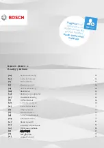 Bosch Readyy'y Lithium BBH2 L Series Instruction Manual preview