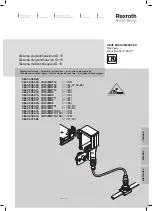 Предварительный просмотр 23 страницы Bosch Rexroth 3 842 406 960 Assembly Instructions Manual