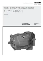 Preview for 1 page of Bosch Rexroth 31 Series Instruction Manual