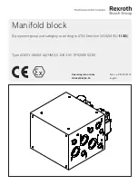 Предварительный просмотр 1 страницы Bosch Rexroth AGEV1-48404-AA/HM/L01H01-XC Operating Instructions Manual