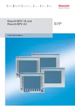 Предварительный просмотр 1 страницы Bosch Rexroth BTV 16 Project Planning Manual