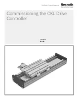 Bosch Rexroth CKL 110 Commissioning preview