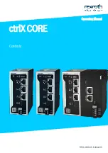 Bosch rexroth ctrlX CORE Operating Manual preview