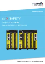 Bosch Rexroth ctrlX SAFETY SAFEX-C.12 Operating Instructions Manual preview