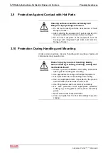 Preview for 22 page of Bosch Rexroth GTM Series Project Planning Manual