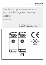 Bosch Rexroth HEDE 10-3 Series Operating Instructions Manual предпросмотр