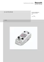 Preview for 1 page of Bosch Rexroth ID 200/C-PDP Manual