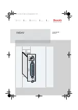 Bosch Rexroth IM24V Manual preview