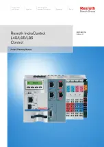 Preview for 1 page of Bosch Rexroth IndraControl L45 Project Planning Manual