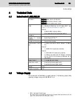 Preview for 21 page of Bosch Rexroth IndraControl L45 Project Planning Manual