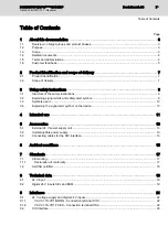 Preview for 3 page of Bosch Rexroth IndraControl VAC 01 Operating Instructions Manual