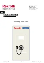 Bosch Rexroth IndraControl VAC 31 Assembly Instruction Manual предпросмотр