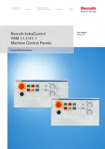 Предварительный просмотр 1 страницы Bosch Rexroth IndraControl VAM 11.1 Project Planning Manual