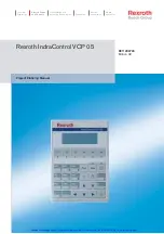 Предварительный просмотр 2 страницы Bosch Rexroth IndraControl VCP 05 Project Planning Manual