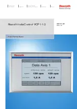 Bosch Rexroth IndraControl VCP 11.2 Project Planning Manual preview