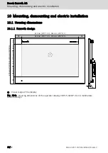 Предварительный просмотр 22 страницы Bosch Rexroth IndraControl VDP 15.3 Multi Touch Operating Instructions Manual