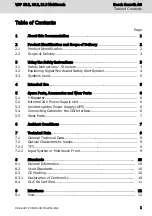 Preview for 3 page of Bosch Rexroth IndraControl VDP 15.3 Operating Instructions Manual