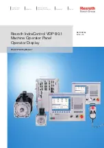 Bosch Rexroth IndraControl VDP 80.1 Series Manual предпросмотр