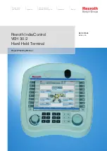 Preview for 1 page of Bosch REXROTH IndraControl VEH 30.2 Project Planning Manual