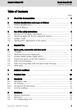 Preview for 3 page of Bosch Rexroth IndraControl VPB 40.3 Operating Instructions Manual