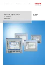 Bosch Rexroth IndraControl VSP 3 Series Instructions Manual preview