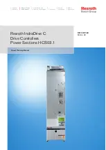 Preview for 1 page of Bosch Rexroth IndraDrive C HCS03.1 Planning Manual