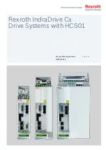 Preview for 1 page of Bosch Rexroth IndraDrive CsDrive System with HCS01 Project Planning Manual